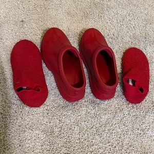 UGG Red Slip-On Shoes
